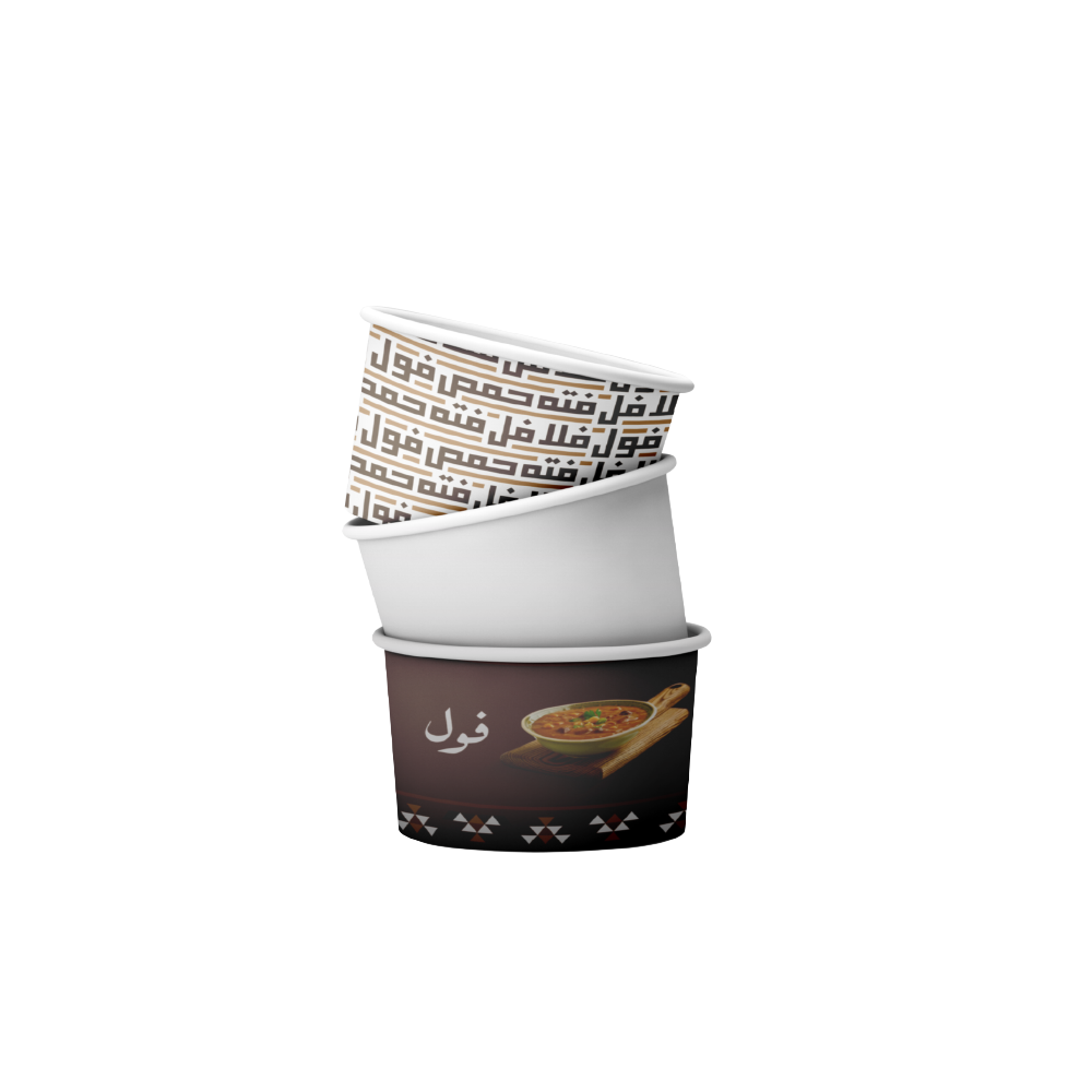12OZ single wall paper bowls 300cc with lid 450pcs/carton