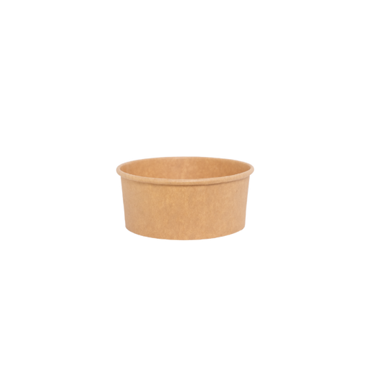 12 OZ kraft bowl 300cc  with lid 450pcs/carton