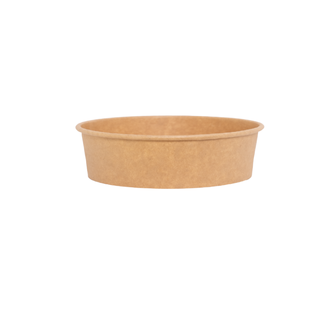 32 OZ kraft fattah bowl 1000 cc with lid 300pcs/carton