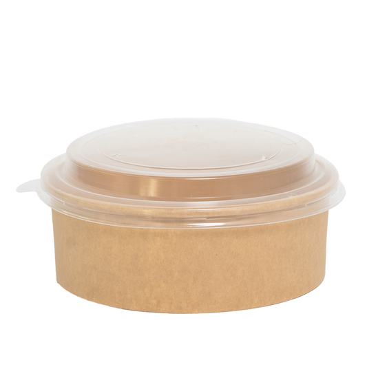 48 OZ kraft fattah bowl 1500 cc with lid 250pcs/carton