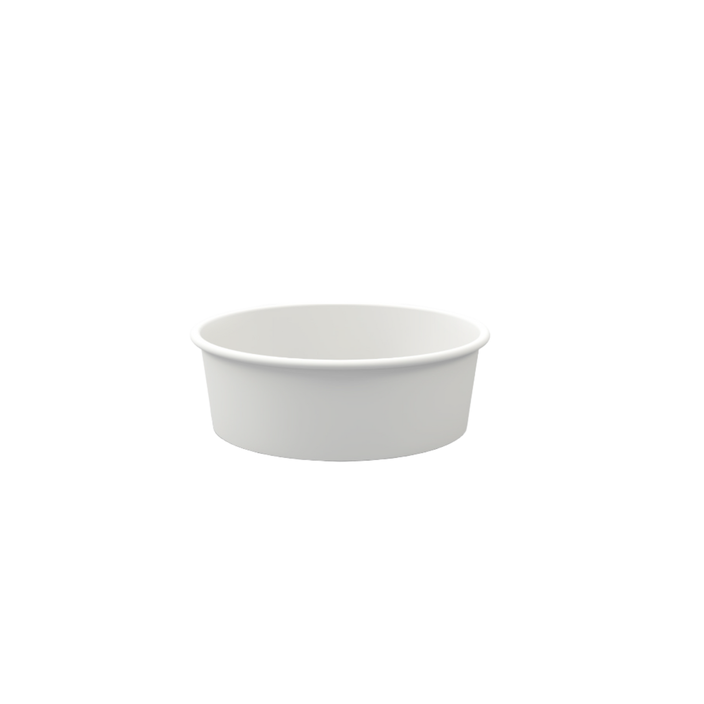 16OZ single wall paper bowls 500cc with lid 450pcs/carton